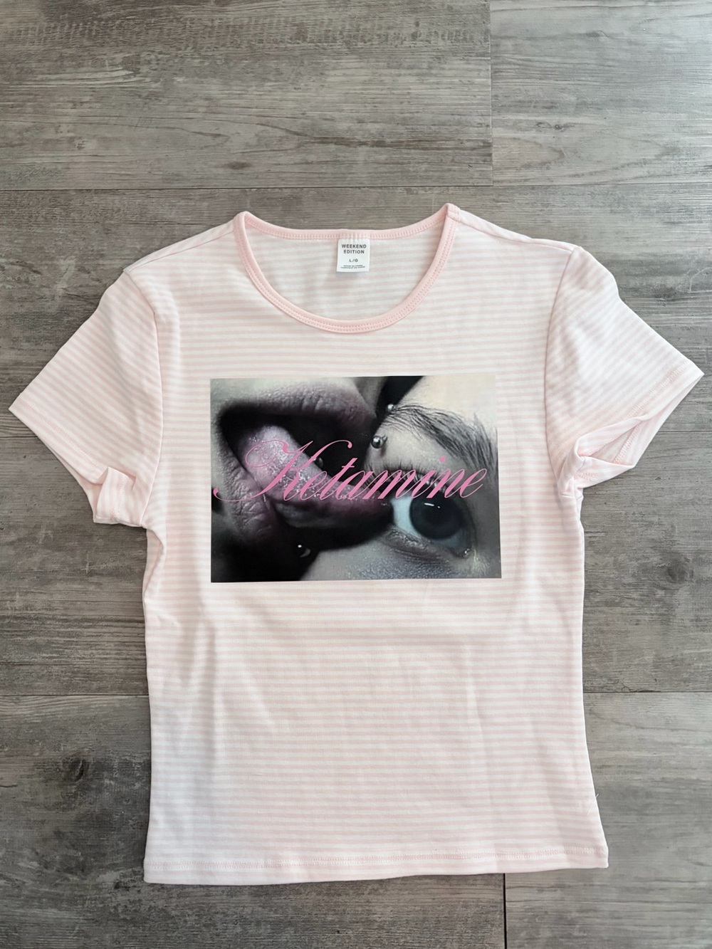 y2k graphic baby tee